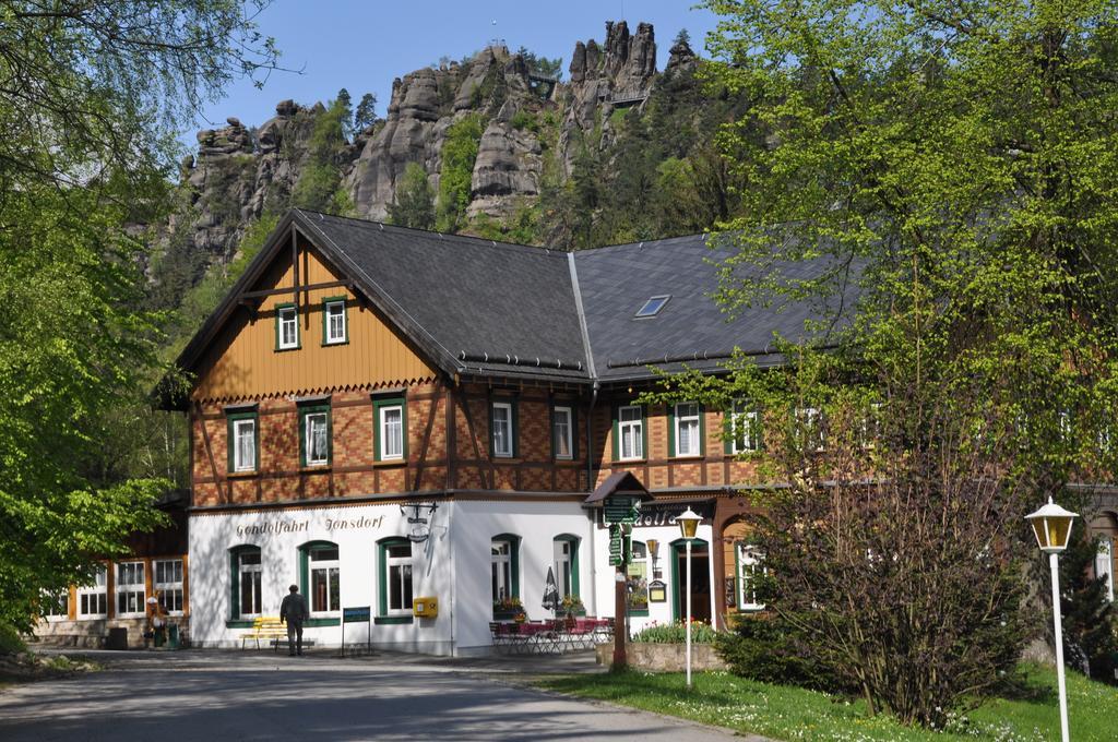 Hotel Gondelfahrt Kurort Jonsdorf Esterno foto